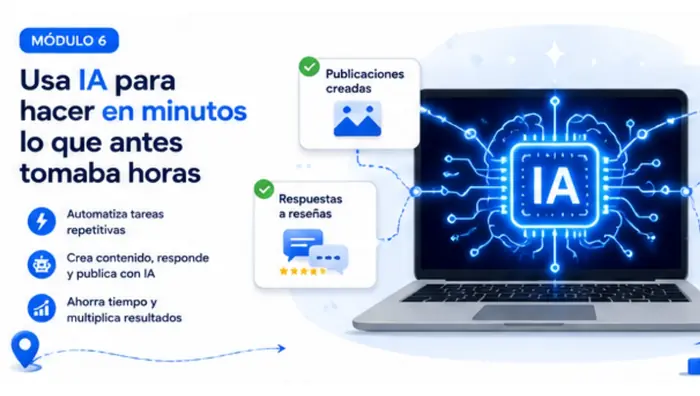 Ilustración del Módulo 6: IA y Crecimiento